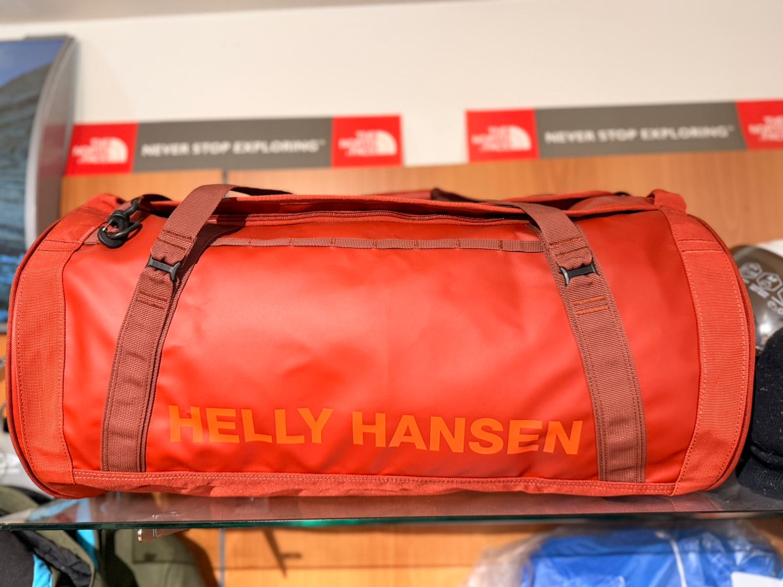 Sac de voyage Helly Hansen rouge, vue de face